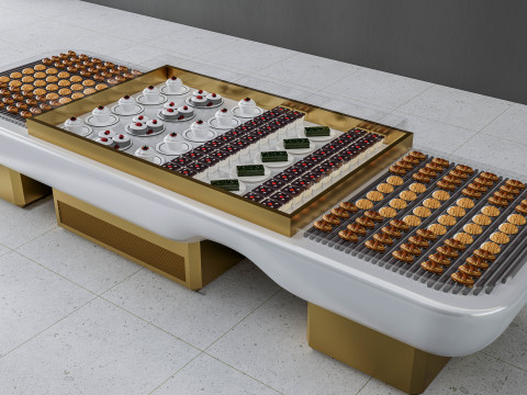 Bakery display 3D Model