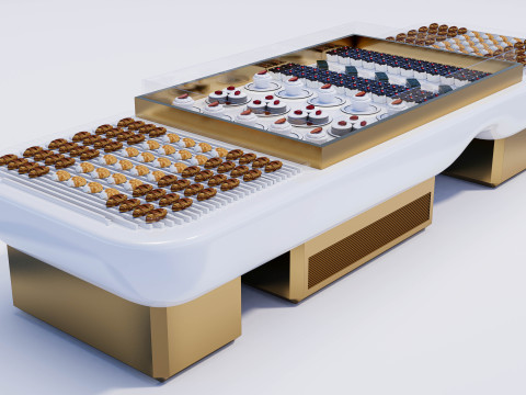 Bakery display Model 3D