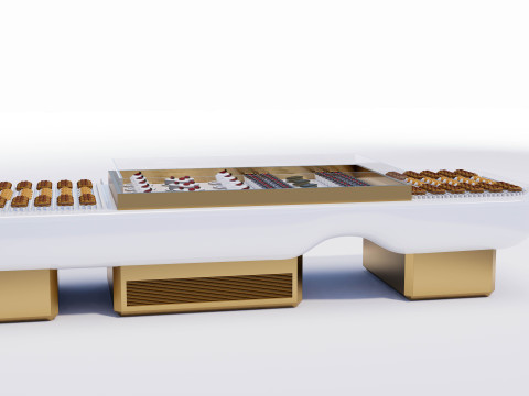 Bakery display Model 3D
