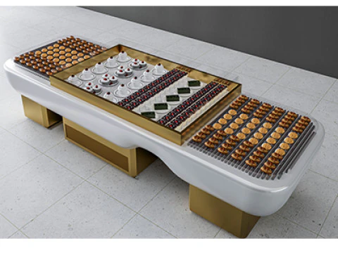 Esposizione di prodotti da forno Modello 3D