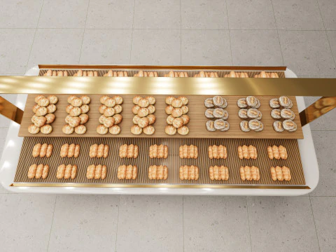 B&auml;ckerei-Ausstellung 3D Modell