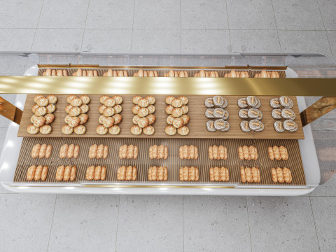 Bakery display Modelo 3D