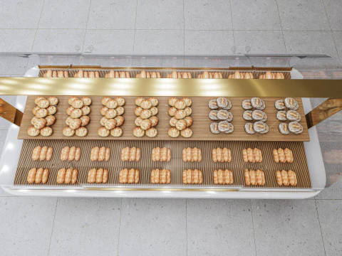 B&auml;ckerei-Ausstellung 3D Modell