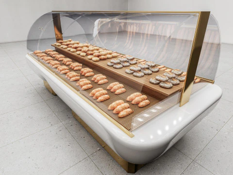 B&auml;ckerei-Ausstellung 3D Modell