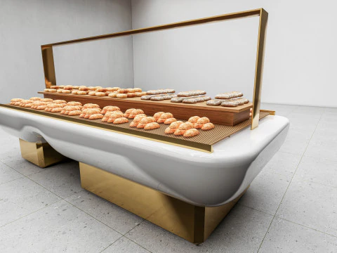 B&auml;ckerei-Ausstellung 3D Modell