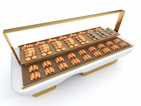 Bakery display Modelo 3D