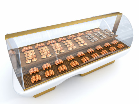 Bakery display Modelo 3D