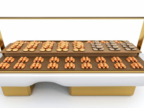 B&auml;ckerei-Ausstellung 3D Modell