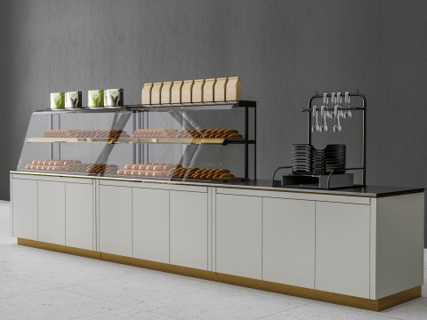 Bakery display Model 3D