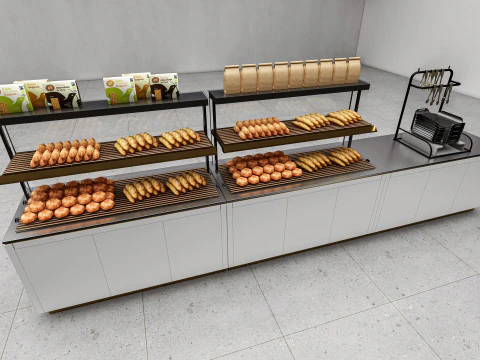 Fırın teşhiri 3D Model