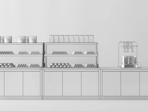 Fırın teşhiri 3D Model