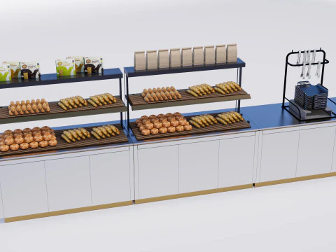 Fırın teşhiri 3D Model