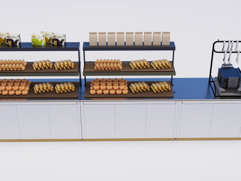 Bakery display Model 3D