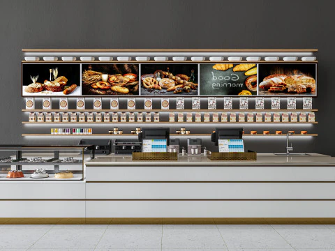 Bakery display 3D Model