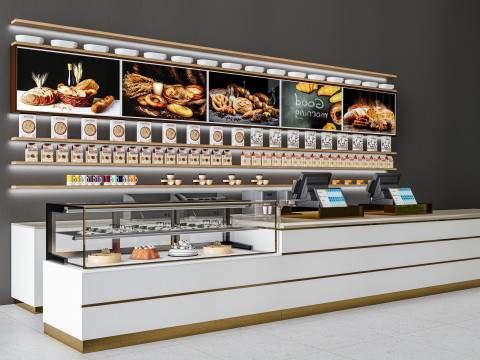 Bakery display 3D 模型