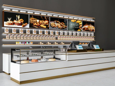 Bakery display 3D Model