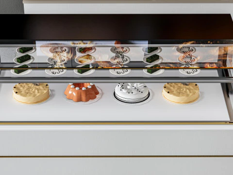 Bakery display 3D Model