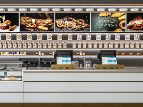 Bakery display 3D 模型