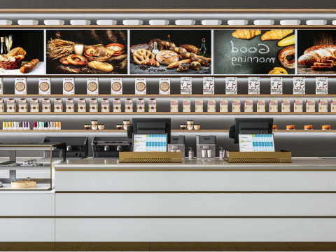 Bakery display 3D Model