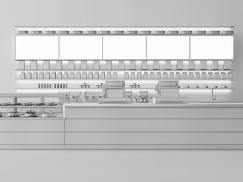 Bakery display 3D 模型