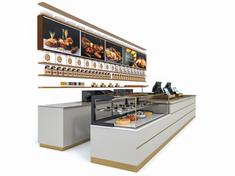 Bakery display 3D 模型
