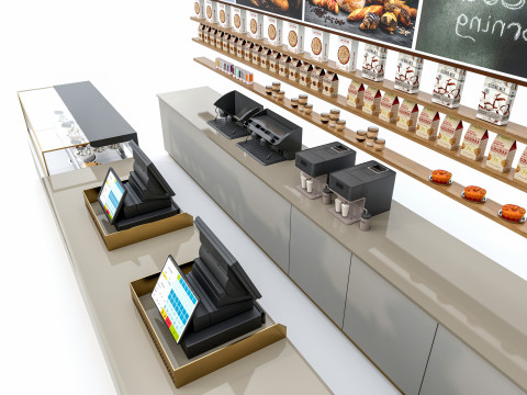 Bakery display 3D 模型