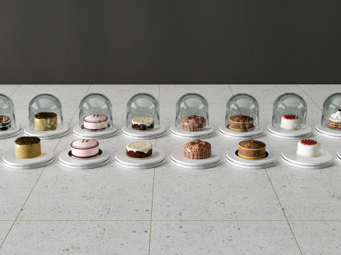 Cake Display 3D Model