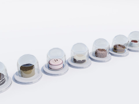 Cake Display Model 3D