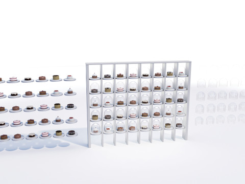 Cake Display Model 3D