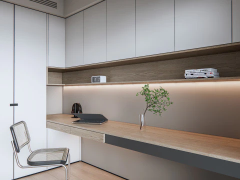 Schlafzimmer 01 3D Modell