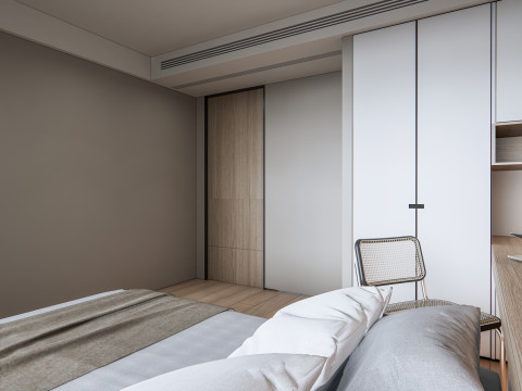 Bedroom 01 3D 모델