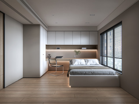 Bedroom 01 3D 모델
