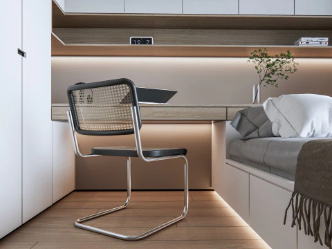 Schlafzimmer 01 3D Modell