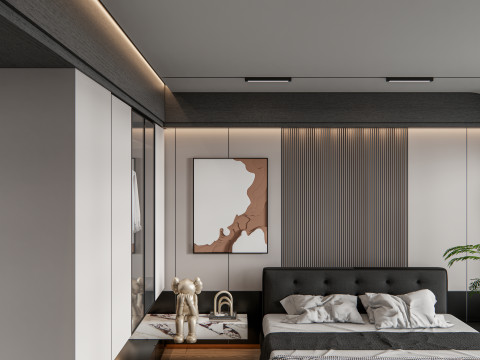 Bedroom 02 Model 3D
