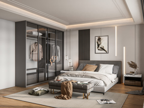 Bedroom 03 3D Модель