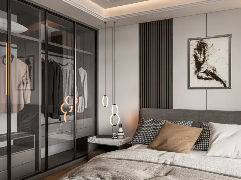 Camera da letto 03 Modello 3D