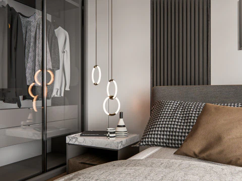 Camera da letto 03 Modello 3D