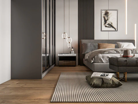 Camera da letto 03 Modello 3D