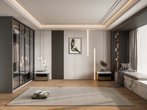 Camera da letto 03 Modello 3D