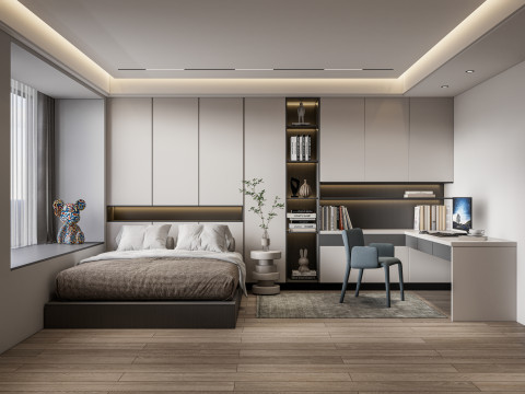 Bedroom 04 Modèle 3D