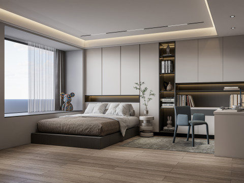 Bedroom 04 Modèle 3D