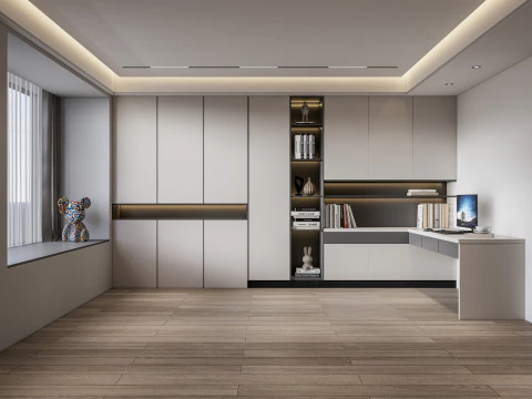 Schlafzimmer 04 3D Modell