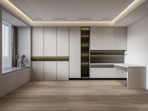 Schlafzimmer 04 3D Modell