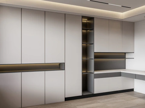 Schlafzimmer 04 3D Modell