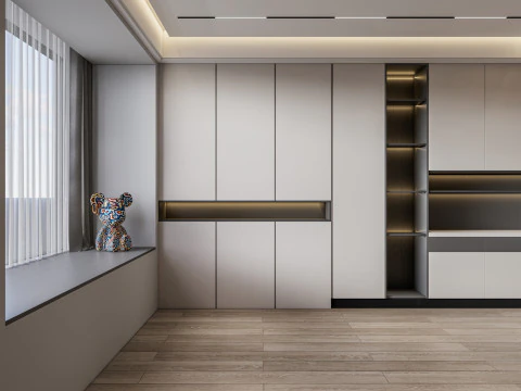 Schlafzimmer 04 3D Modell