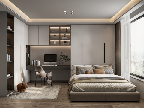 Bedroom 05 3D 모델