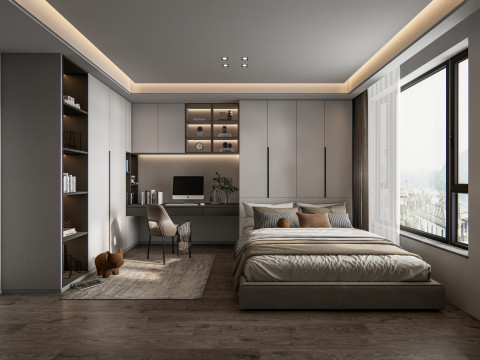 Bedroom 05 3D Модель