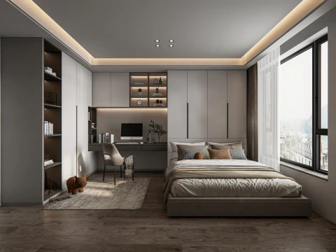 Dormitorio 05 Modelo 3D