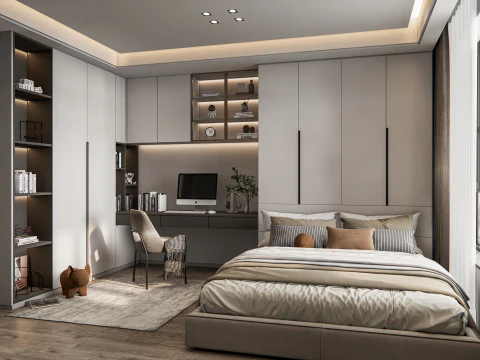 Dormitorio 05 Modelo 3D