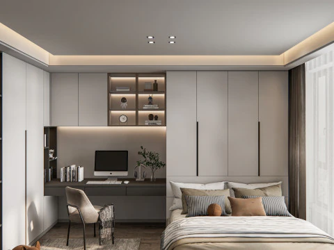 Dormitorio 05 Modelo 3D